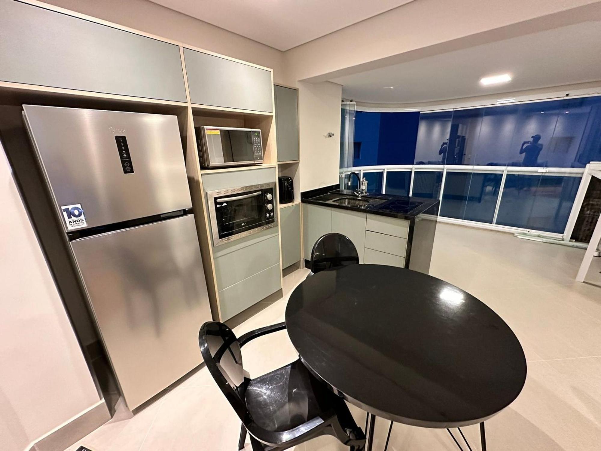 Апартаменти Residencial Estanconfor Com Vista Mar 2 Ac E Garagem Сантус Екстер'єр фото