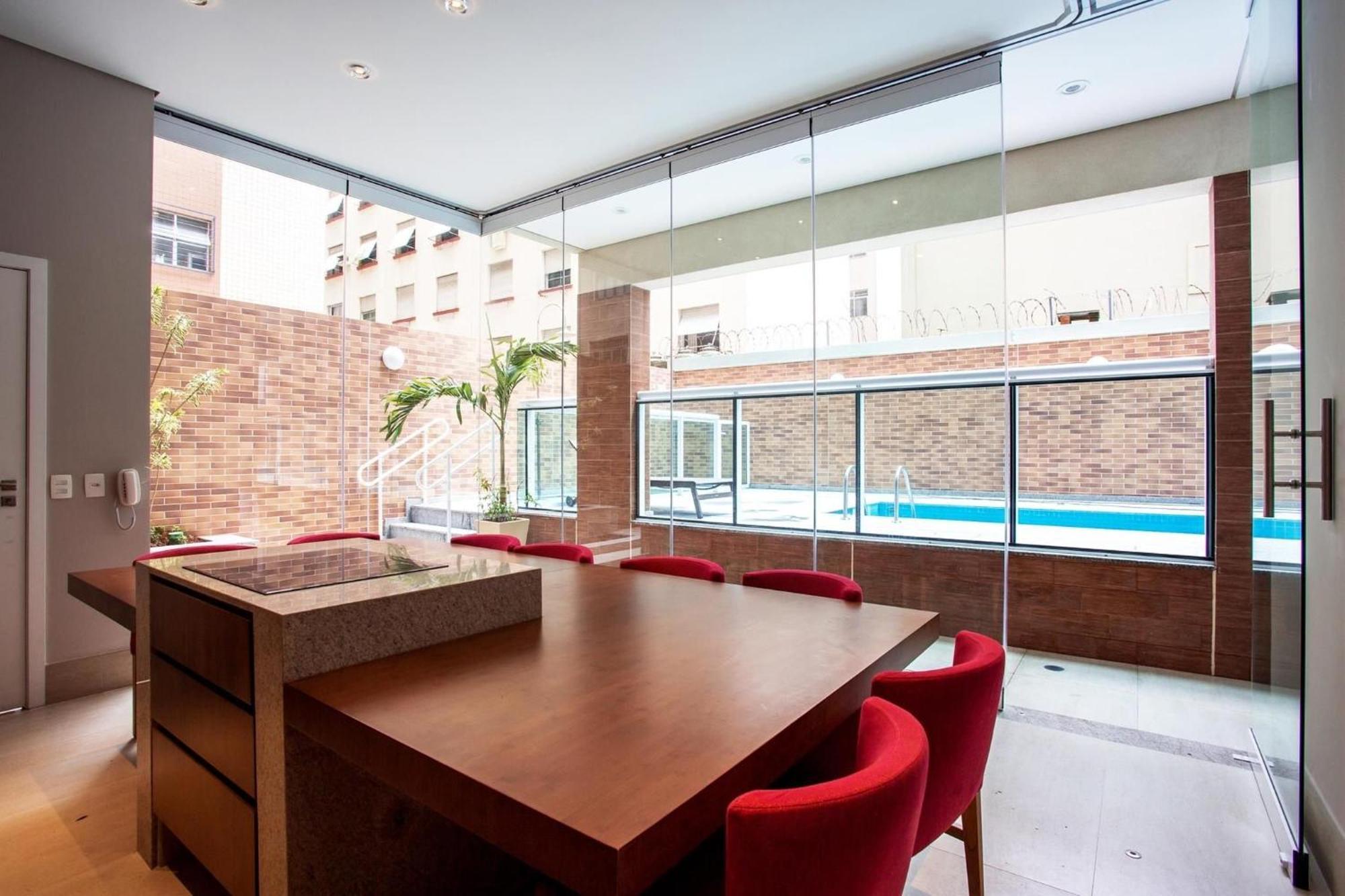 Апартаменти Residencial Estanconfor Com Vista Mar 2 Ac E Garagem Сантус Екстер'єр фото