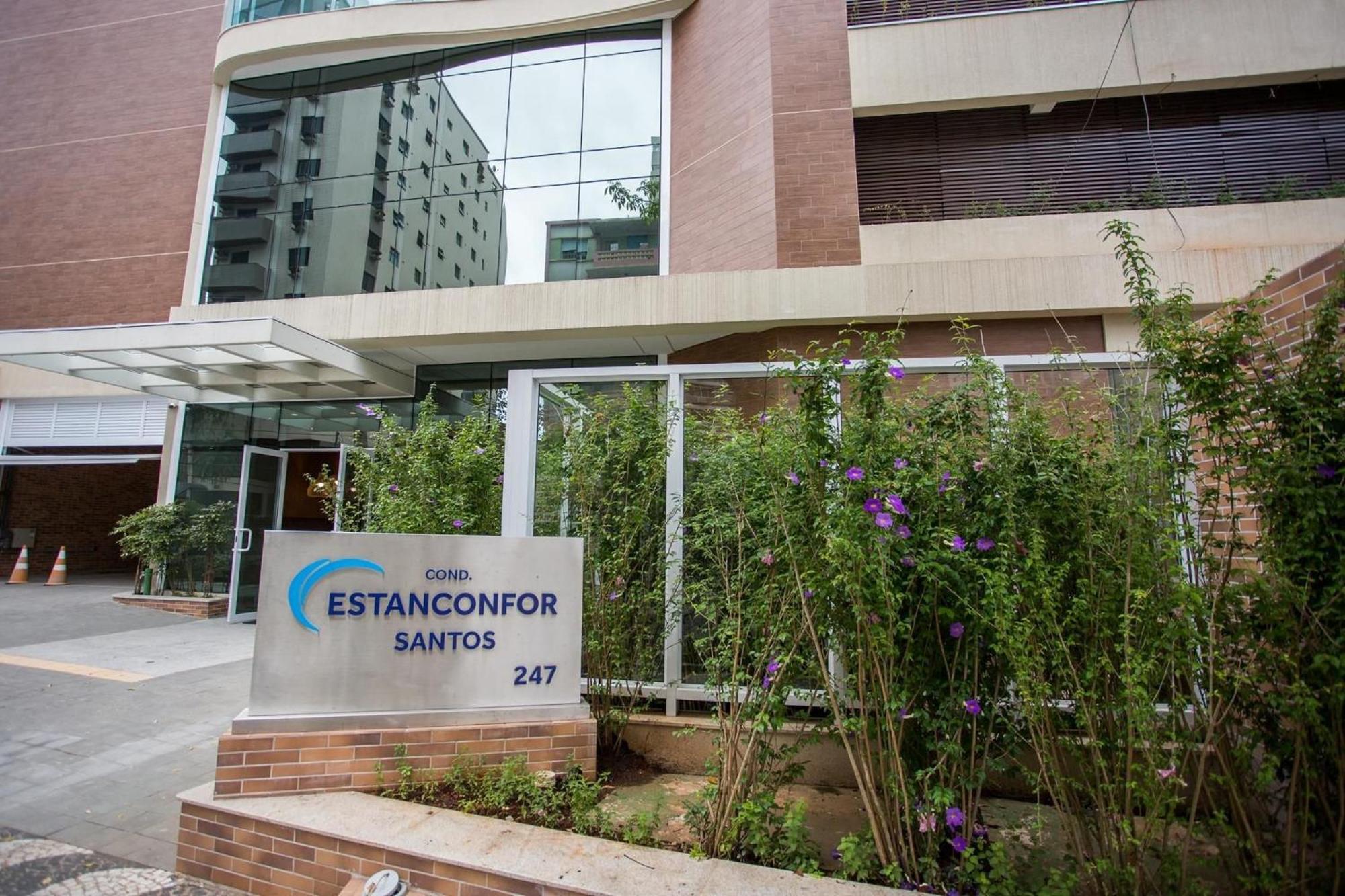 Апартаменти Residencial Estanconfor Com Vista Mar 2 Ac E Garagem Сантус Екстер'єр фото
