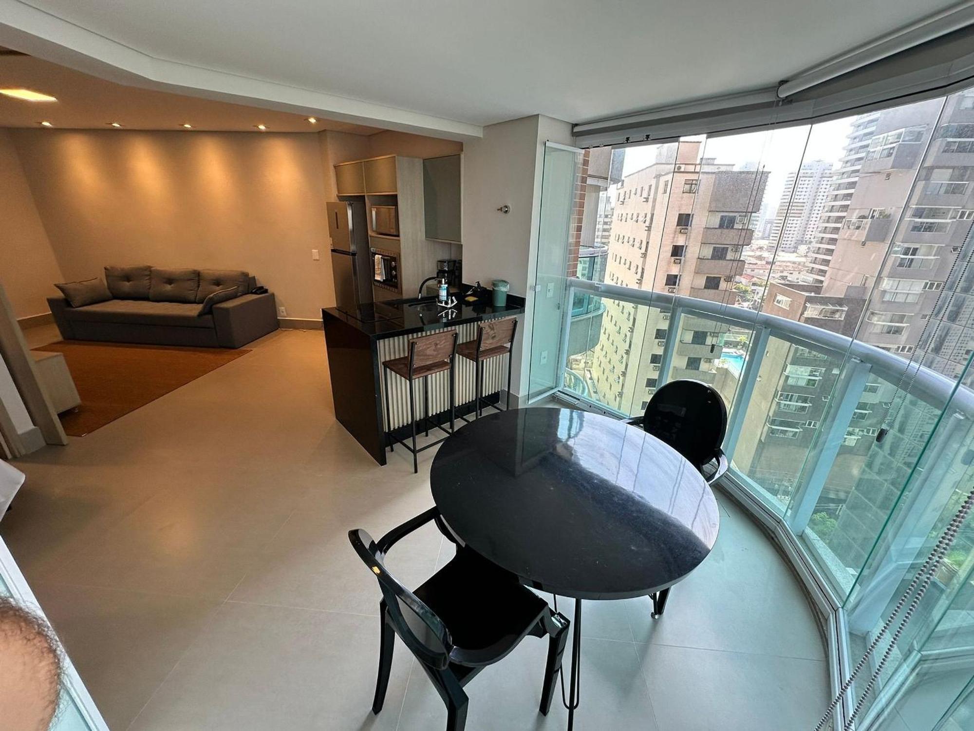 Апартаменти Residencial Estanconfor Com Vista Mar 2 Ac E Garagem Сантус Екстер'єр фото